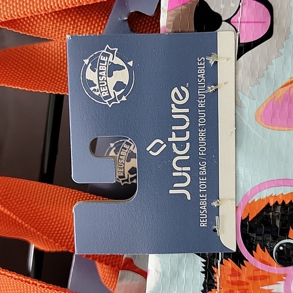 CATS 🐈 😻 🐈‍⬛️ 🐱 in sunglasses recycled ♻️ material totes. BRAND NEW ☆ - Picture 4 of 11